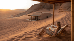 Fly-Over Escape Desert Luxury